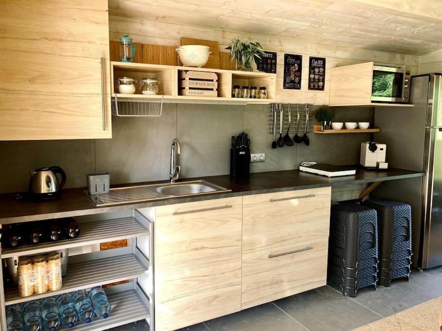 Domeglamping At Fishinglake Sagvar Exterior photo